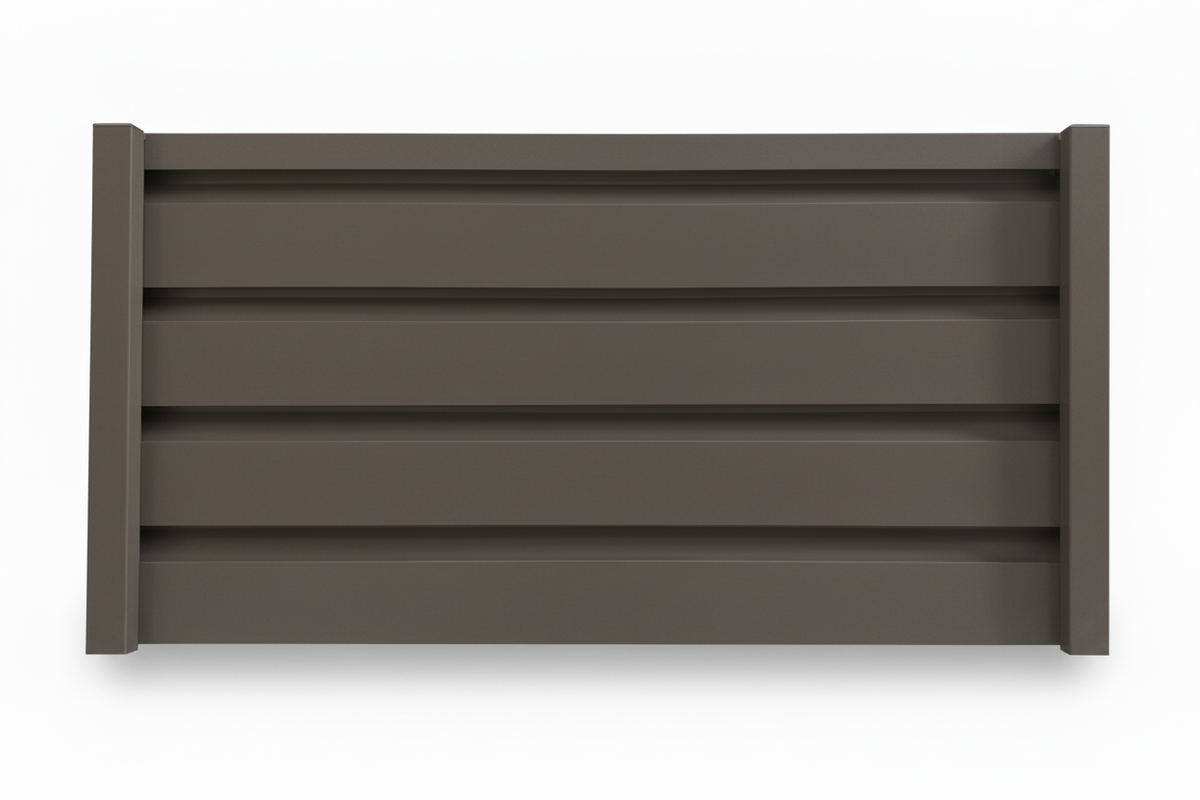 Gard jaluzea Diamond RAL 8019 mat