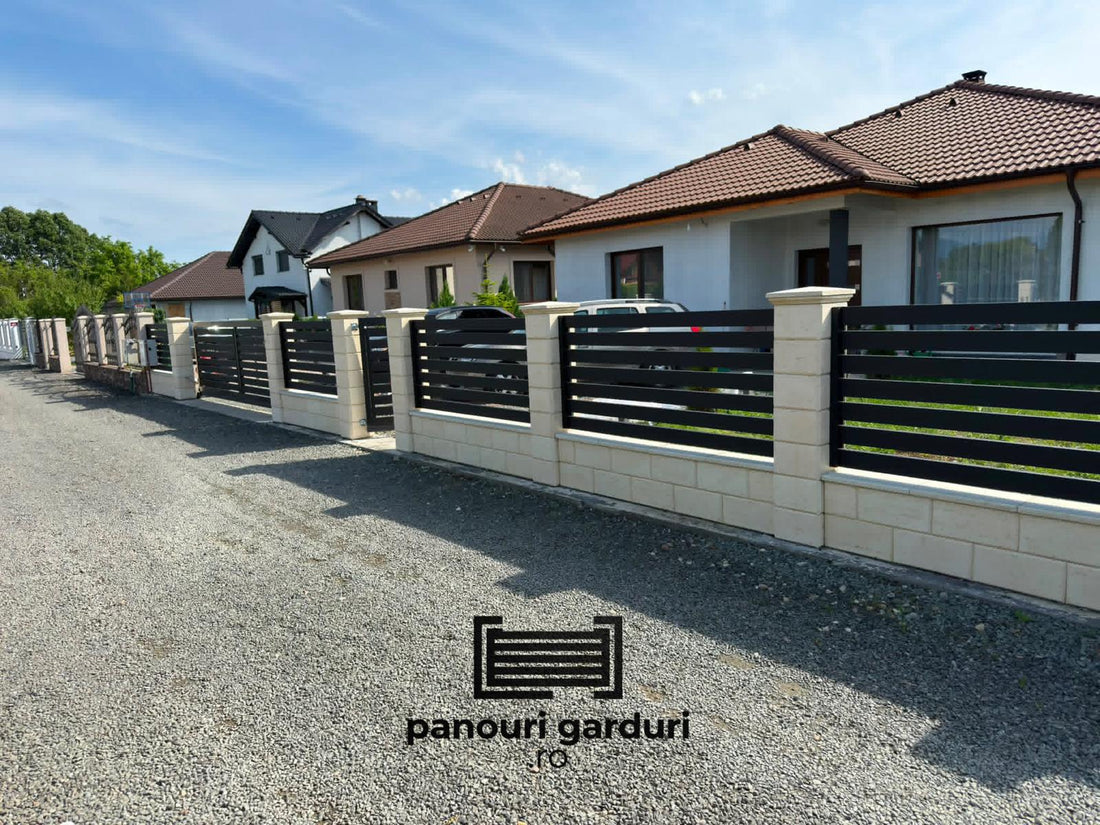 Garduri tip jaluzea în Baia Mare și Maramureș, direct de la producător