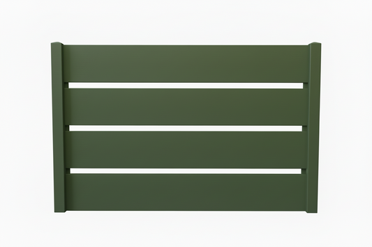 Panou gard Caseta 10 verde mat RAL 6020