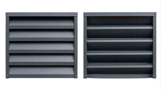 Gard tip jaluzea Blade -Gri ral 7024 Mat