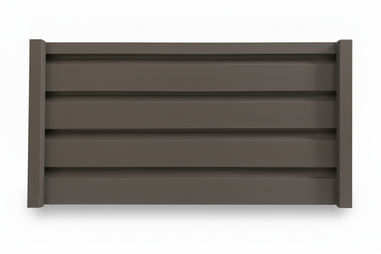 Gard jaluzea Diamond RAL 8019 mat