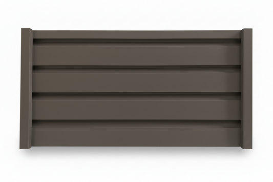 Gard jaluzea Diamond RAL 8019 mat